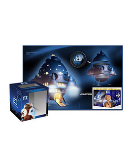 E.T., l'extra-terrestre - Combo Blu-Ray + DVD - Coffret Limité Vaisseau spatial (Francia)