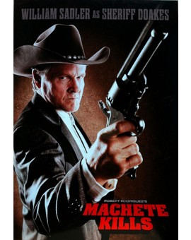 Nuevo póster de "Machete Kills" (William Sadler) 