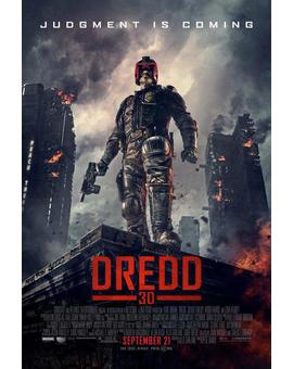 Póster final de "Dredd 3D" 