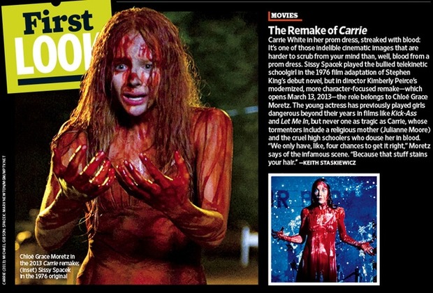 First Look 2 Remake "Carrie"