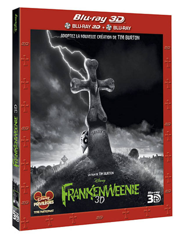 Frankenweenie - Blu-Ray 3D (Francia)