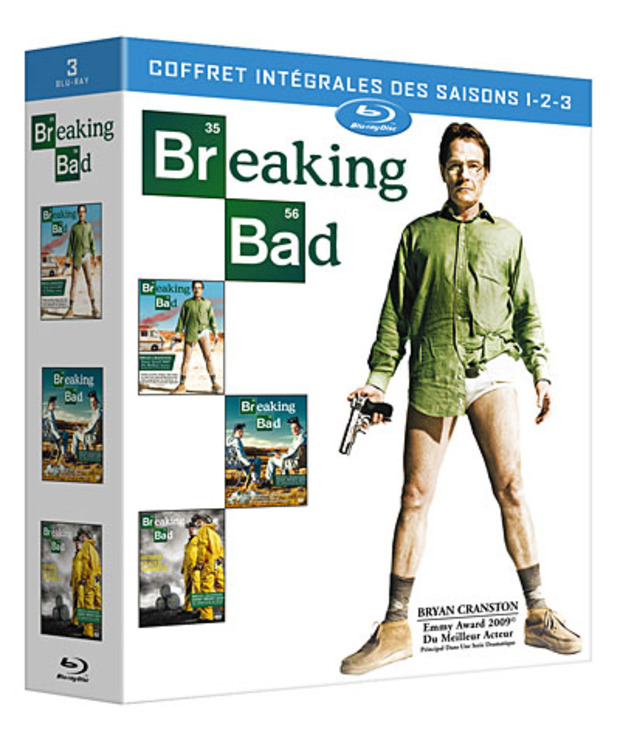 Breaking bad - Coffret intégral des Saisons 1 à 3 - Blu-Ray (Francia)