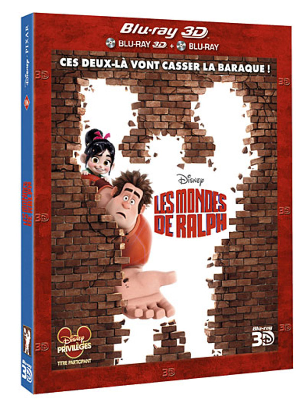 Les mondes de Ralph - Combo Blu-Ray 3D (Francia)