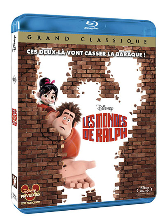 Les mondes de Ralph - Blu-Ray (Francia)