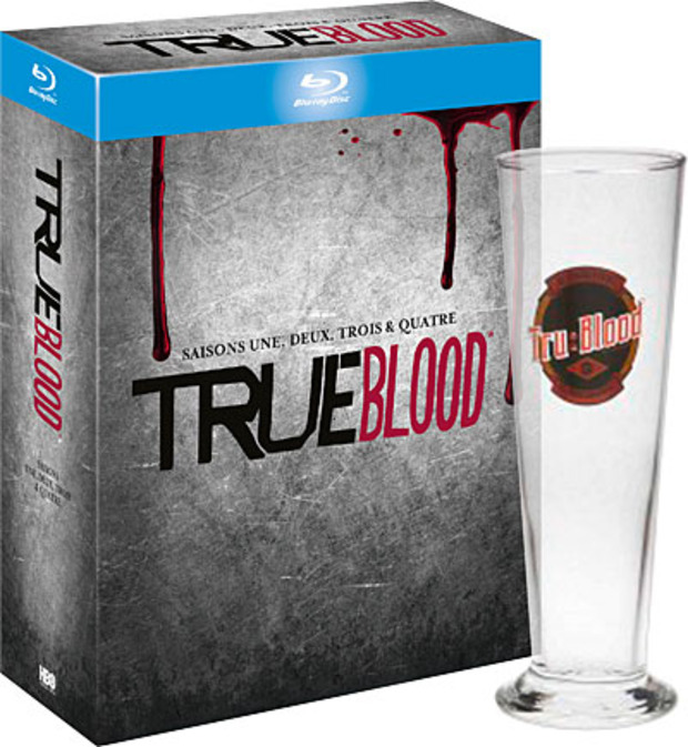 True Blood - Coffret intégral des Saisons 1 à 4 - Blu-Ray -Edition limitée (Francia)