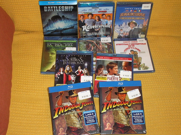 De todo un poco 2x1 Carrefour, Steelbook Battleship MM y Adventureland Amazon.es. 