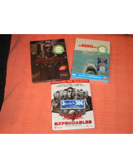 Steelbook's 3x30 fnac francia
