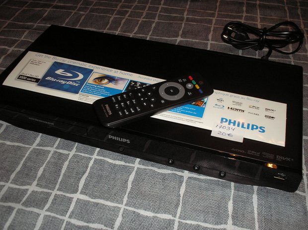 Nuevo reproductor bluray para casa.