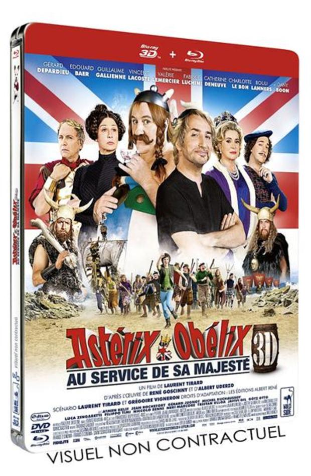 Astérix et Obélix : Au service de Sa Majesté - Combo Blu-Ray 3D (Francia)