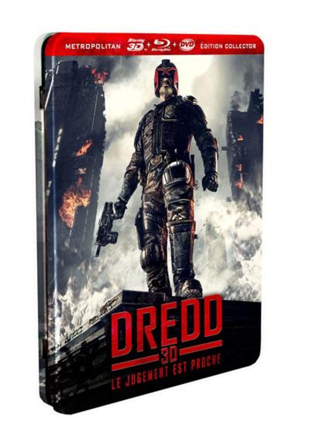 Dredd - Combo Blu-Ray 3D Inclus les versions 2D / 3D Steelbook (Francia)
