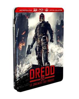 Dredd - Combo Blu-Ray 3D Inclus les versions 2D / 3D Steelbook (Francia)