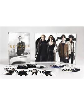James Bond Skyfall - Combo Blu-Ray + DVD - Edition Collector Steelbook Inclus les 8 cartes postales (Francia) fnac.com