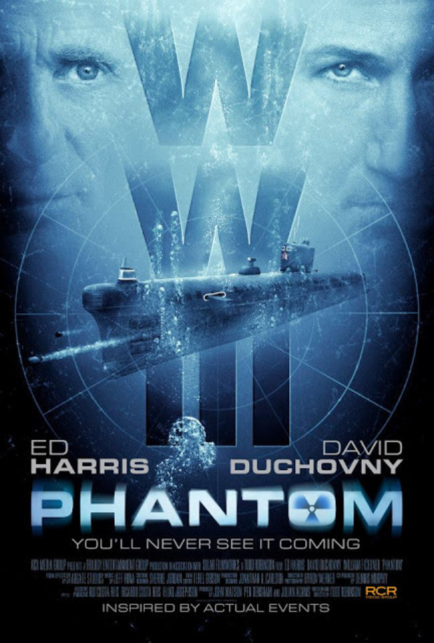 Póster y tráiler de 'Phantom', con Ed Harris y David Duchovny