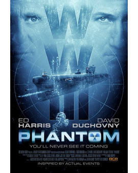 Póster y tráiler de 'Phantom', con Ed Harris y David Duchovny