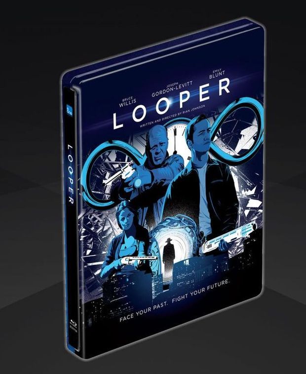 "Looper" HMV Exclusive Steelbook 
