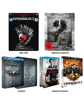"Steelbooks" "Expendables 2"