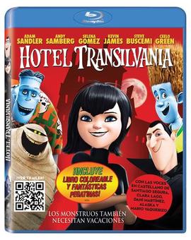 Hotel Transilvania (Formato Blu-Ray) + Libro coloreable + Pegatinas - Exclusiva Fnac