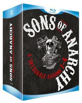 Sons of Anarchy - Coffret intégral des Saison 1 à 4 - Blu-Ray (Francia)