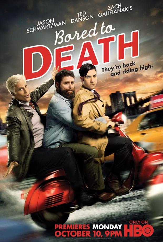 "Bored to Death" salta al cine