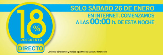 New promo Corte Ingles, ECI.
