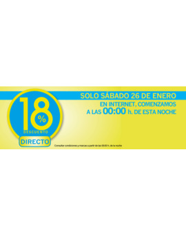 New promo Corte Ingles, ECI.