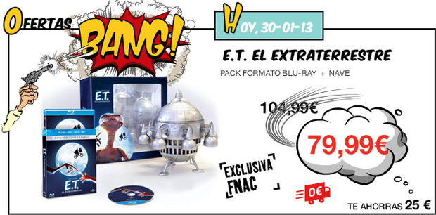 Rebaja fnac.es de la Edición nave de E.T, alias cafetera.
