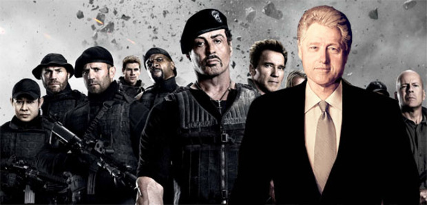 Bill Clinton podría aparecer en 'The expendables 3'