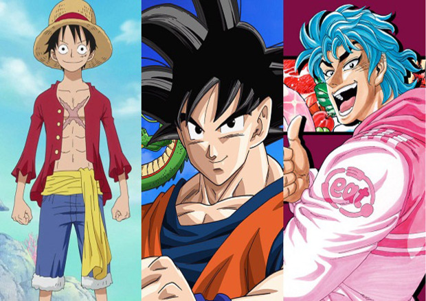 Historia del crossover de Dragon Ball, Toriko y One Piece Historia del crossover de Dragon Ball, Toriko y One Piece