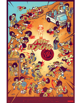 Póster mondo de Battle Royale 