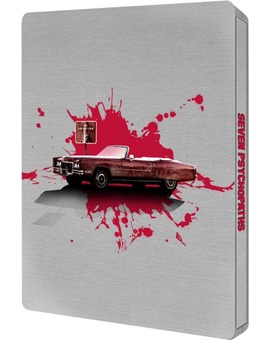 Steelbook "Seven Psychopaths" exclusiva Zavvi Contraportada