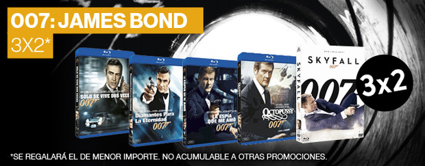Promo 3x2 Bond (FNAC)