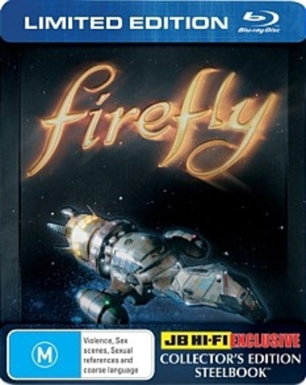 Steelbook "Firefly" Serie completa. Australia.