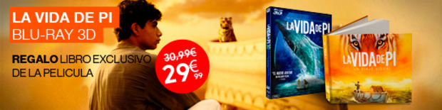 "La Vida de Pi" + Libro "fnac"