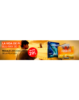 "La Vida de Pi" + Libro "fnac"