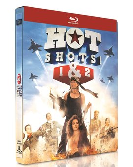 Hot Shots ! 1 & 2 - Edition limitée boitier métal (STEELBOOK FRANCIA)