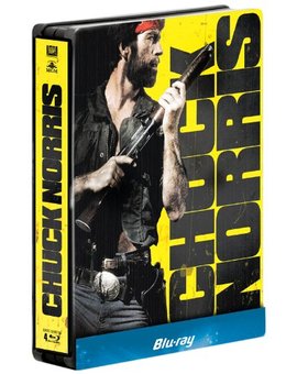 Chuck Norris : Oeil pour oeil + Delta Force + Sale temps pour un flic + Portés disparus - Edition limitée boitier métal (STEELBOOK FRANCIA)