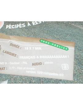 Curiosidad, idiomas de la edición francesa de la serie de los rabbids