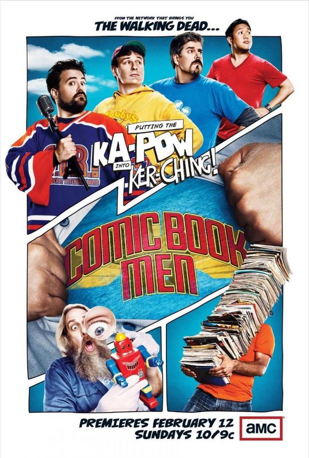 Para quien no lo sepa, todos los domingos en Discovery max emiten "locos por los Cómics"