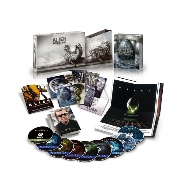 Edición japonesa Alien Anthology- Edición Giger