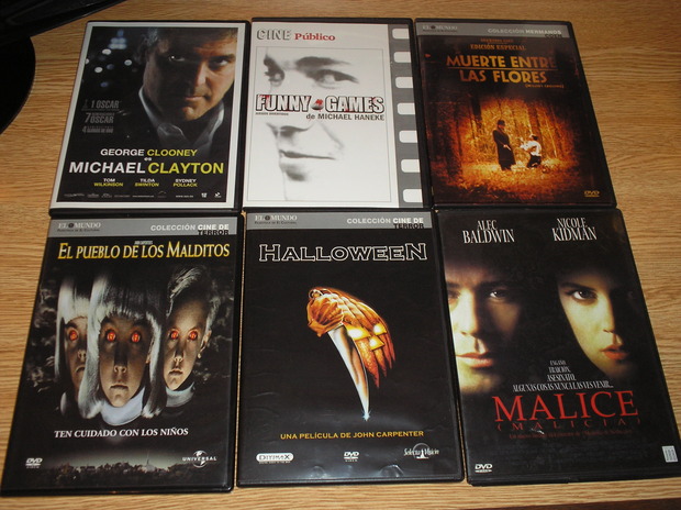Las compras-Regalos de mi padre a 0.50 cada una.