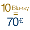 Amazon.fr, 10 blu por 70 euros.