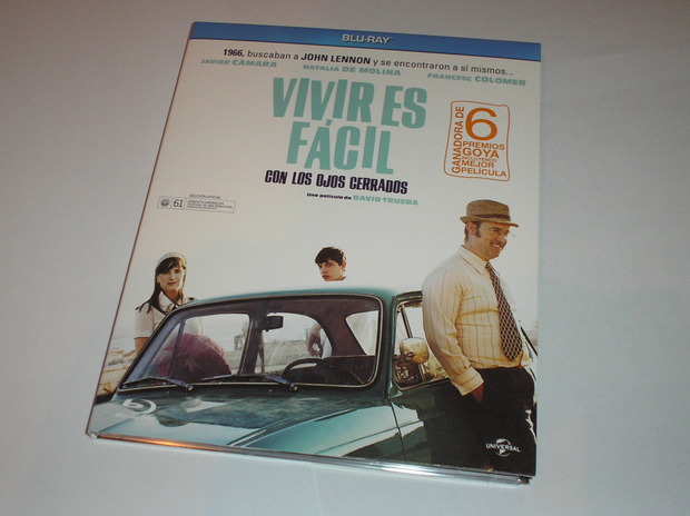 Vivir es Fácil con los Ojos Cerrados Blu-ray - Digipack foto 1.