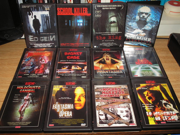 Coleccionable terror dvd foto 1.