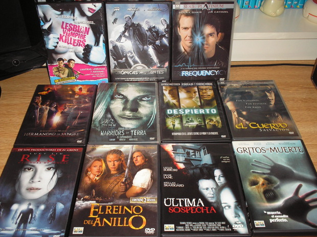 DVD's de lo mas frikones.