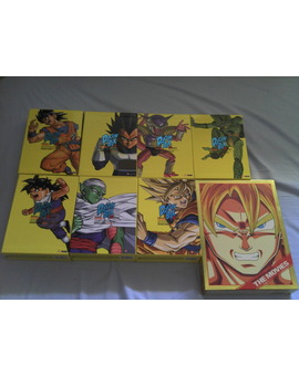 DVDs americanos de Dragon Ball Z y Dragon Box japonés de las películas.