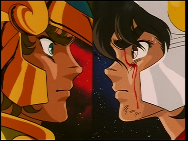 Saint Seiya 51: Aioria vs Seiya