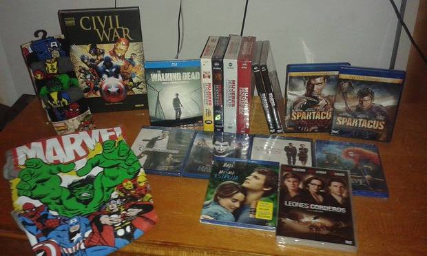 Mis Navidades!! con algún frikismo Marveliano jijiji creo que me he portado bien 