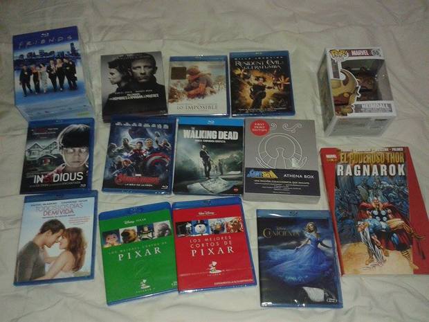 Mis reyes cinéfilos!! Y mis frikadas marvelitas <3