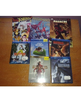 Mis compras de hoy, estirando el 2x1 de Carrefour hasta el último día y 2x1 de Warner Animación en MediaMarkt, mas algo de lectura comiquera