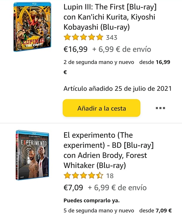 ¿6,99€ de envío?? 